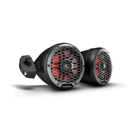 Rockford Fosgate M2 6.5” Color Optix Moto-Can Speakers 1