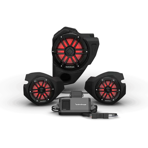 Rockford Fosgate Stage 3 Audio Kit - Polaris Rzr (Ride Command) 1