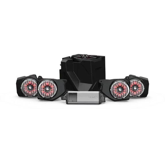 Rockford Fosgate Stage 6 Audio Kit - Polaris Ranger (Ride Command) 1