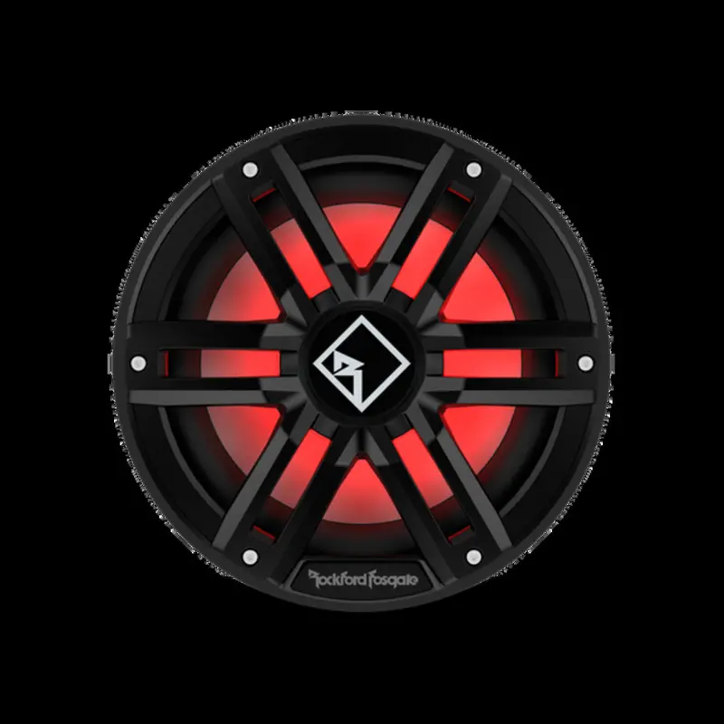 Rockford Fostgate Black M2 10" Dvc 4Ω Color Optix™ Infinite Baffle Marine Subwoofer 2