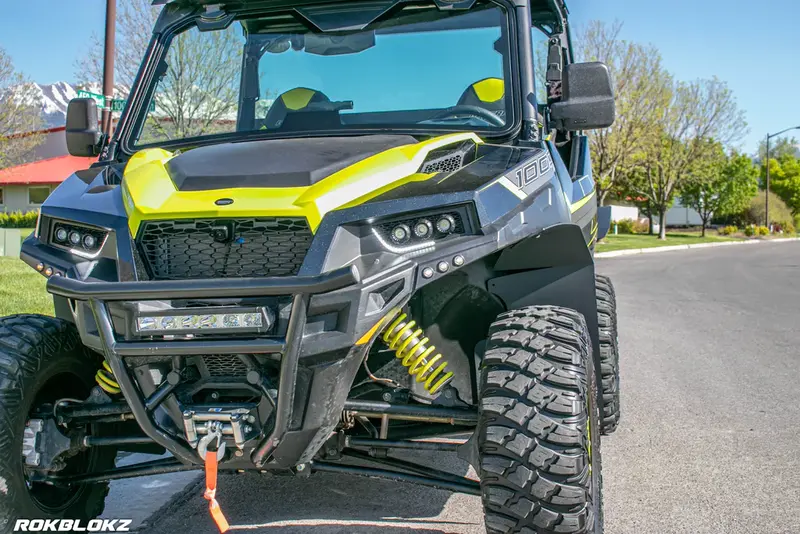 Rokblokz Polaris General 2016+ Mud Flaps 2