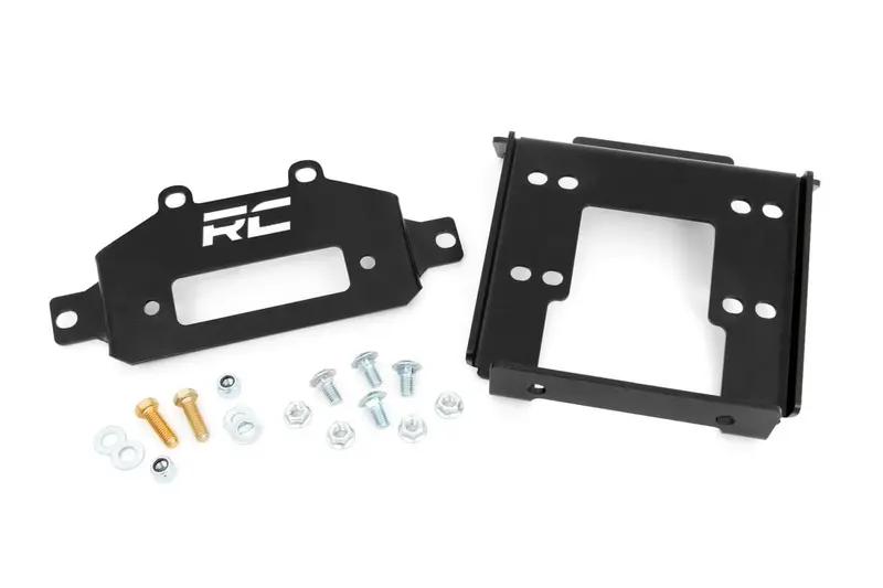 Rough Country '14-'23 Polaris Rzr Xp 4 1000 Winch Mount 1