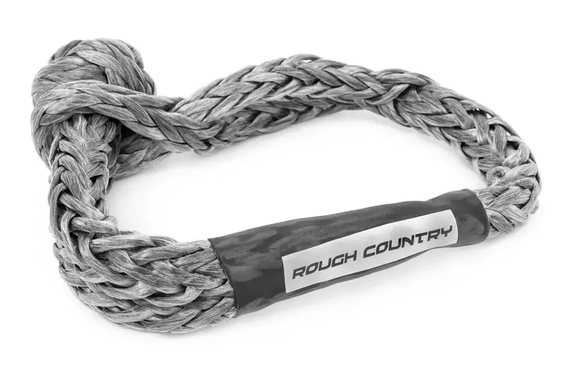 Rough Country 7/16" Soft Shackle - Gray 1