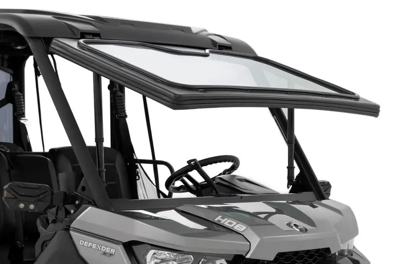 Rough Country Can-Am Defender Glass Electric Tilt Windshield 1