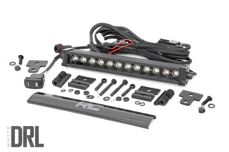 Rough Country Can-Am Defender Hd 8 / 12'' Single Row Led Light Kit 1