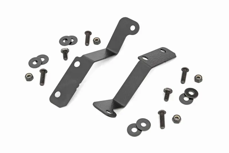 Rough Country Can-Am Maverick X3 6" Black Slimline Cowl Mount Led Light Kit 2