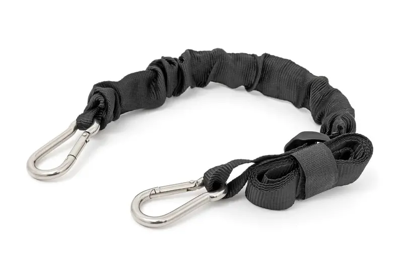 Rough Country Carabiner Ends 1" X 6' Elastic Straps Pair 1