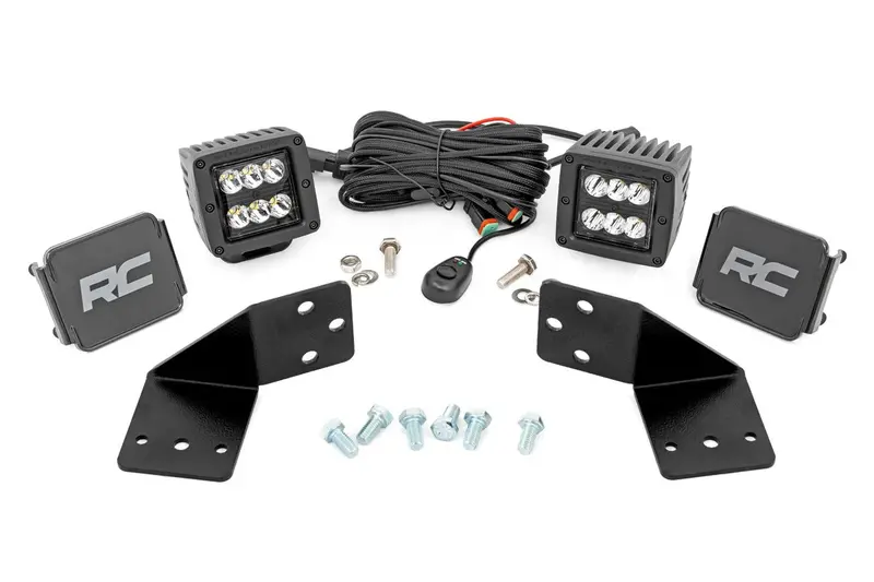 Rough Country Cf Moto Uforce 1000 Rear Mount Led Light Kit 1