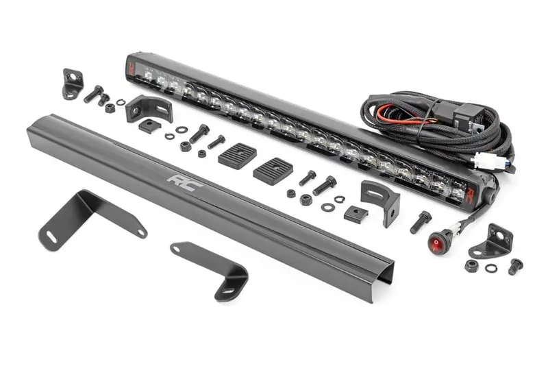 Rough Country Cf Moto Uforce 1000 Under Bed Mount 20" Led Light Kit 1