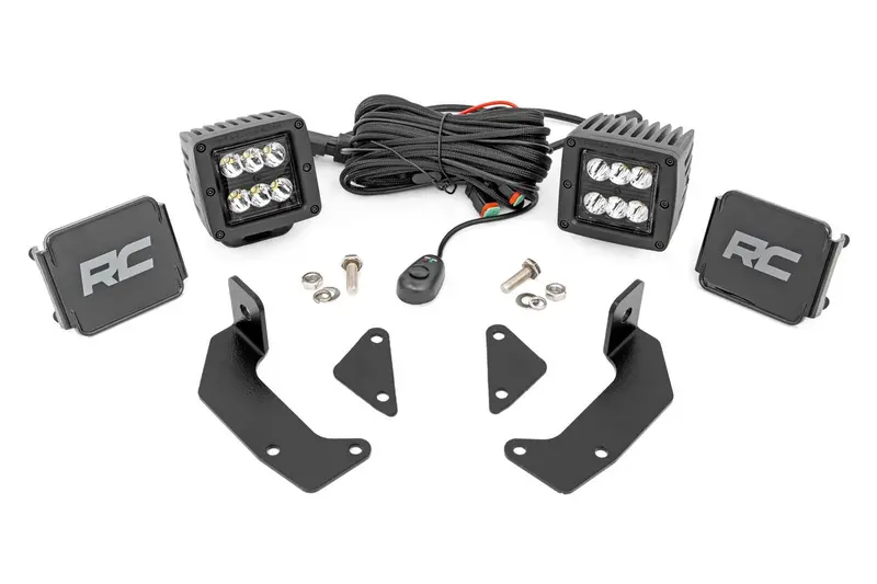 Rough Country Cfmoto Uforce 1000/1000 Xl Led Cube Light Kit 1