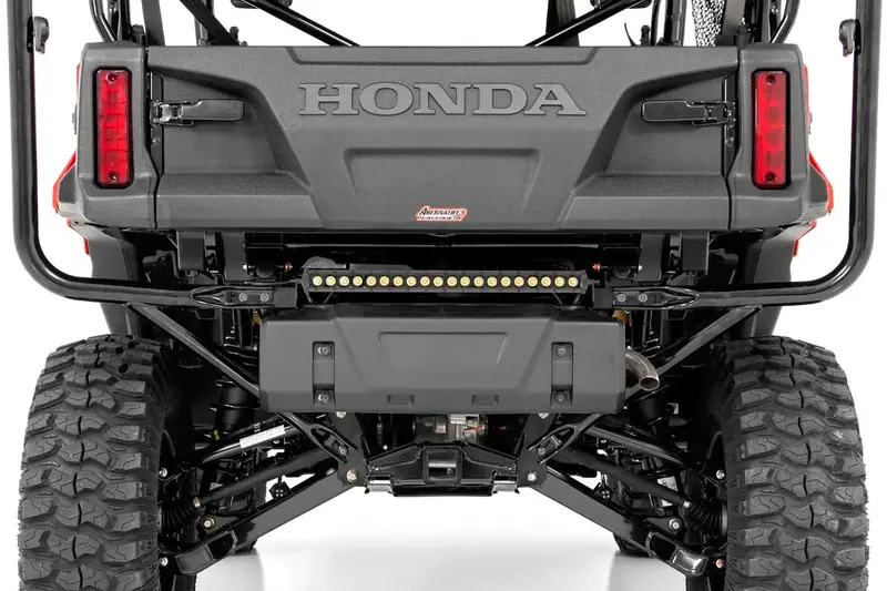 Rough Country Honda Pioneer 1000 20" Black Single Row Under Bed Mount Led Light Kit 1