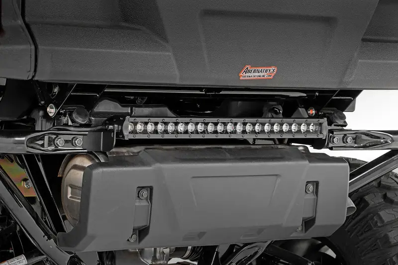 Rough Country Honda Pioneer 1000 20" Black Single Row Under Bed Mount Led Light Kit 2