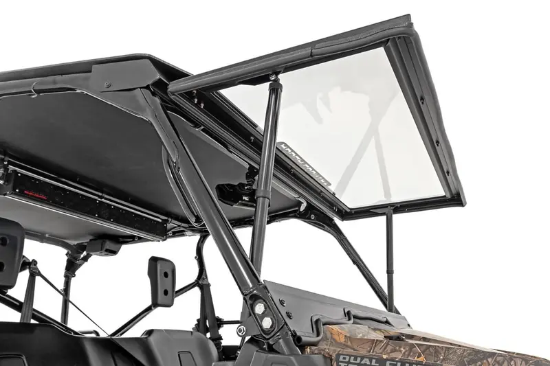 Rough Country Honda Pioneer 1000 Electric Tilt Glass Windshield 1