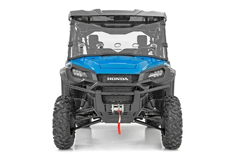 Rough Country Honda Pioneer 1000 Scratch Resistant Vented Full Windshield 1