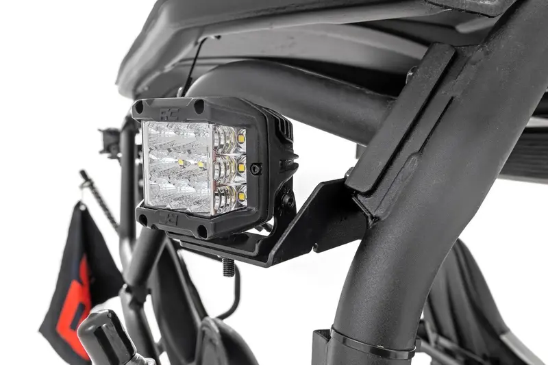 Rough Country Kawasaki Teryx Rear Cage Mount Led Light Kit 3