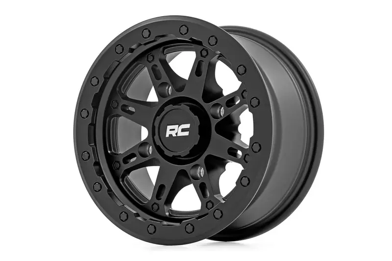 Rough Country Matte Black 14X7/4X156/+10Mm 94 Series Wheel 1