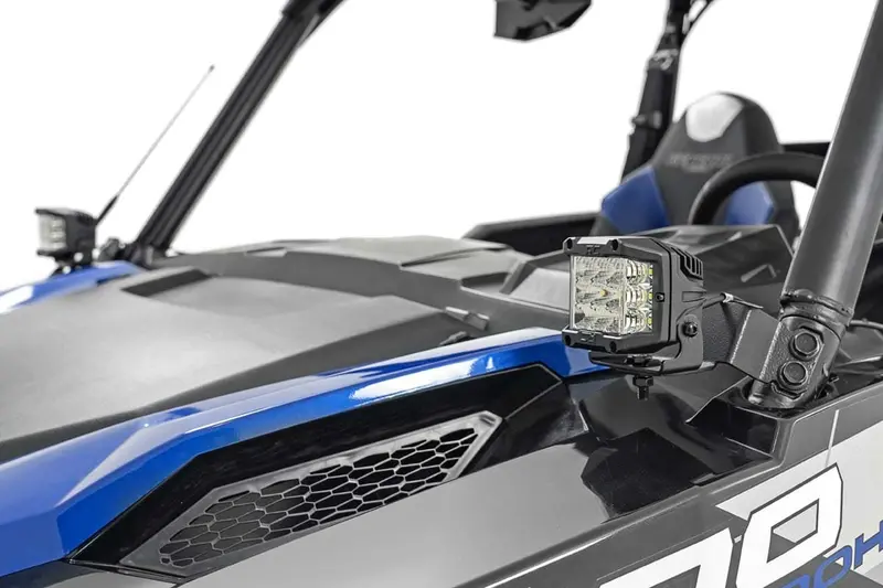 Rough Country Polaris General Lower Windshield Dual Led Light Kit 2