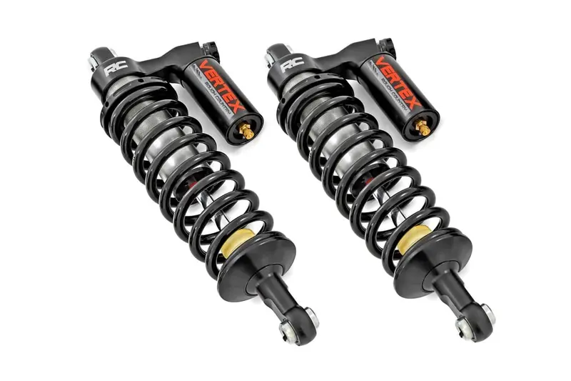Rough Country Polaris Ranger 1000 Adjustable Vertex Front Coil Over Shock Pair 1