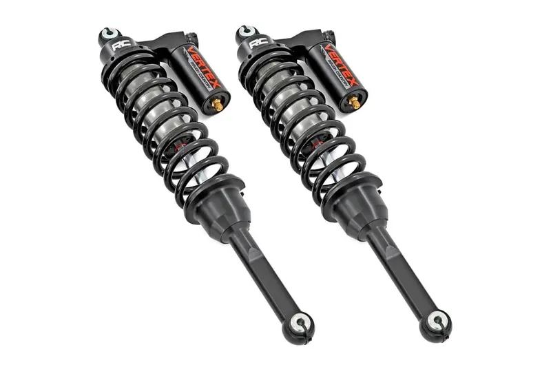 Rough Country Polaris Ranger 1000 Adjustable Vertex Rear Coil Over Shock Pair 1