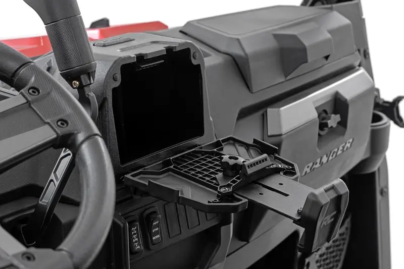 Rough Country Polaris Ranger 1000 Tablet Holder Center Console Storage 1