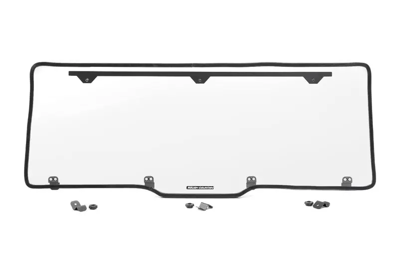 Rough Country Polaris Ranger Xp 1000 Scratch Resistant Rear Panel 1