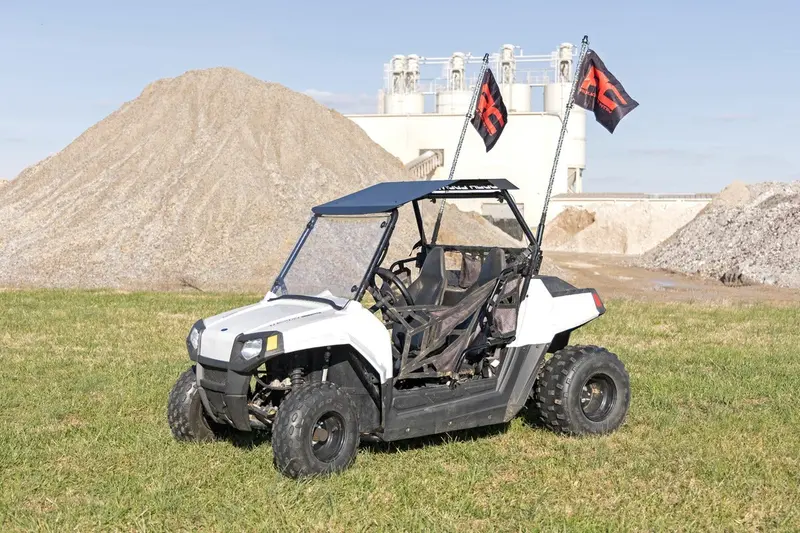 Rough Country Polaris Rzr 170 Bed Mount Led Whip Light Kit 2
