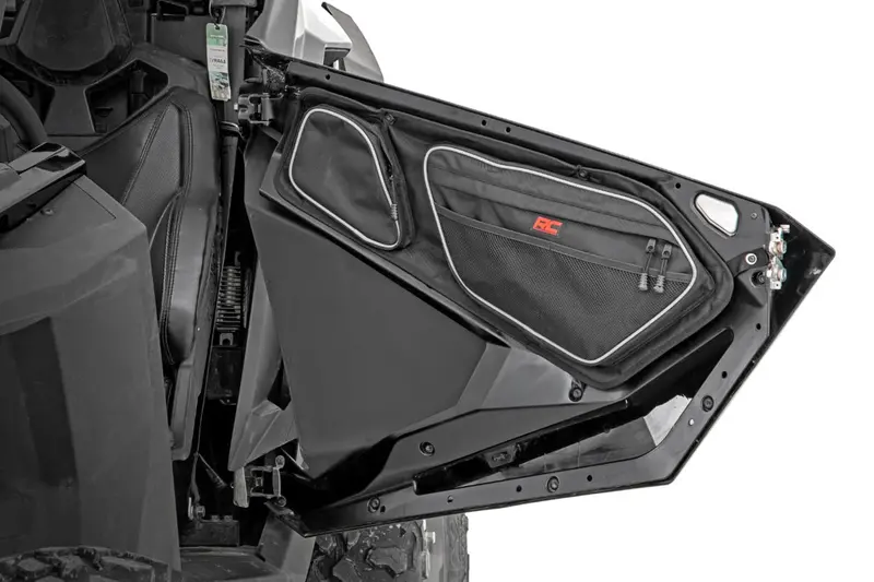 Rough Country Polaris Rzr Pro R Front Door Storage Bags 1