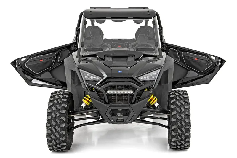 Rough Country Polaris Rzr Pro R Front Door Storage Bags 2