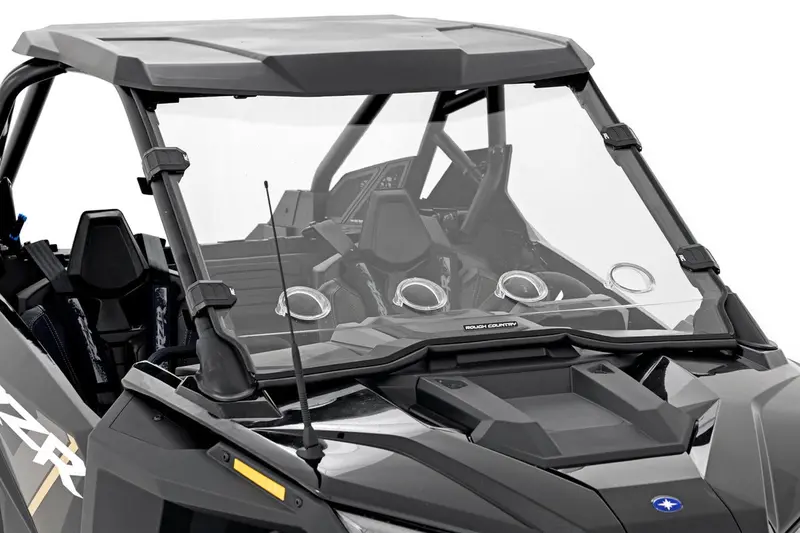 Rough Country Polaris Rzr Pro/Turbo R Scratch Resistant Vented Full Windshield 1