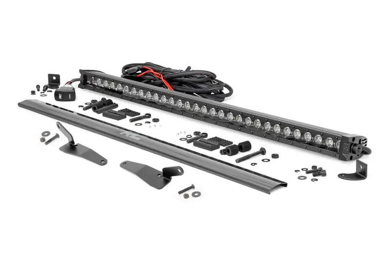 Rough Country Polaris Rzr Turbo R 30" Front Facing Led Light Kit 1
