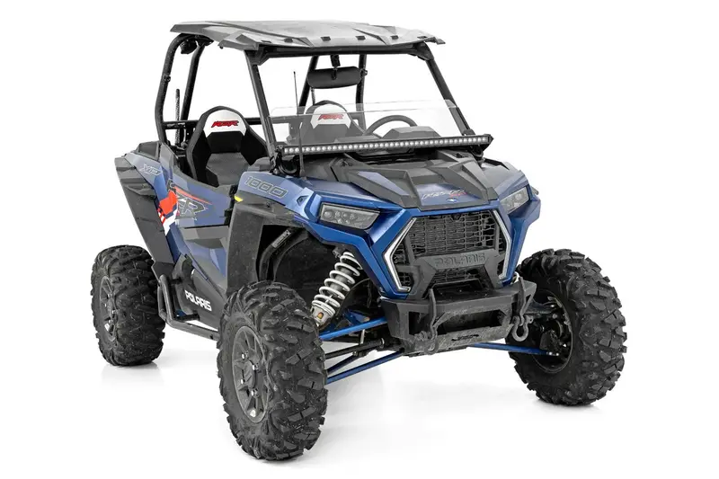 Rough Country Polaris Rzr Xp 1000 40" Black Single Row Front Mount Led Light Kit 2