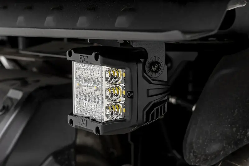 Rough Country Polaris Xpedition 2" Cube Lights Under Bed Mount Led Light Kit 1