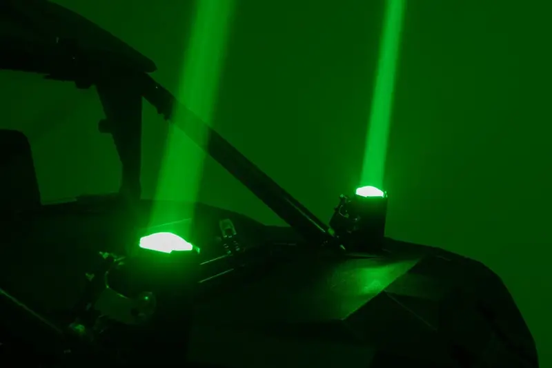 Rough Country Rgbw Laser Whip Light Kit - Pair 1