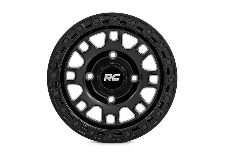 Rough Country Semi Gloss Black 15X7 | 5X4.5 | +10Mm 82 Series Wheel 2