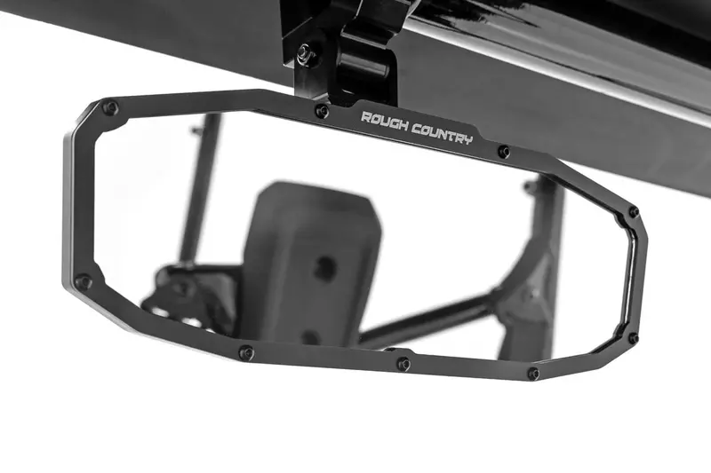 Rough Country Utv Universal 1.5"-2" Cage Aluminum Rear View Mirror 1