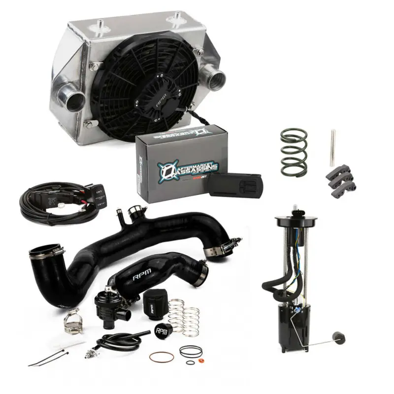 Rpm '17-'19 Can-Am Maverick X3 120Hp To 205Hp Big Core Intercooler Kit & Tuner 1