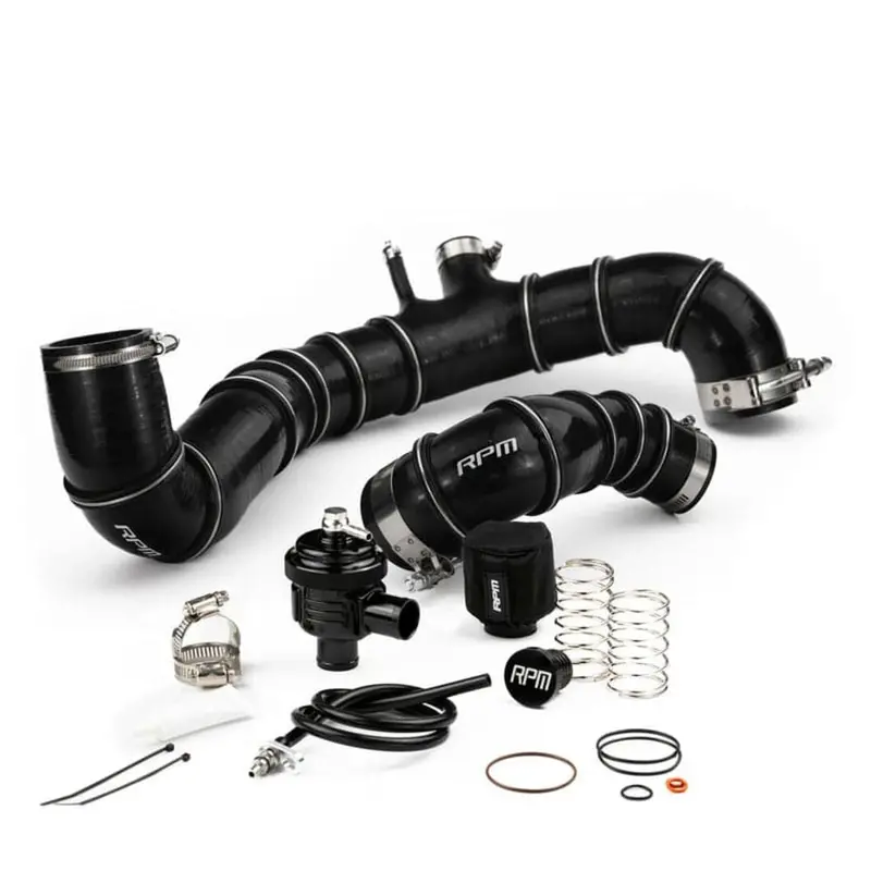 Rpm '17-'25 Can-Am Maverick X3 Wire Reinforced 5Ply Silicone Charge Tube 1