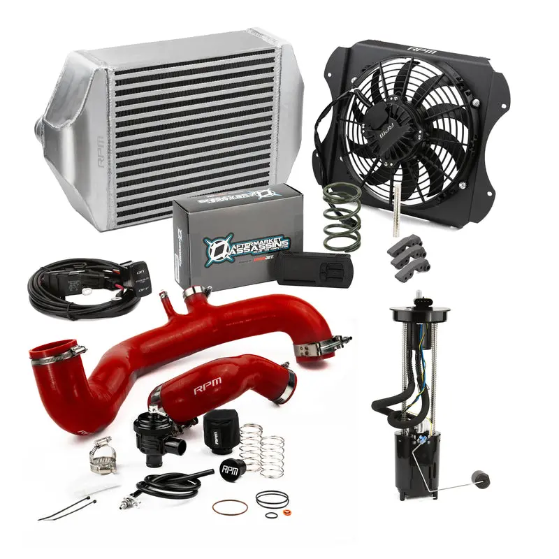 Rpm '20-'22 Can-Am Maverick X3 120Hp To 205Hp Complete Upgrade Kit X3 Big Core Intercooler Kit & Tuner 4