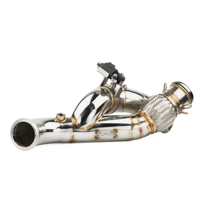 Rpm Can-Am Maverick R 2 Seat & Max Side Exit E-Valve Down Pipe 1