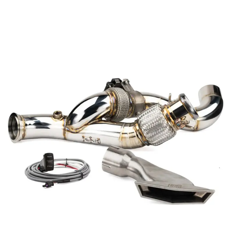 Rpm Can-Am Maverick R 3" E-Valve Mid Pipe / Electronic Dump Valve 1