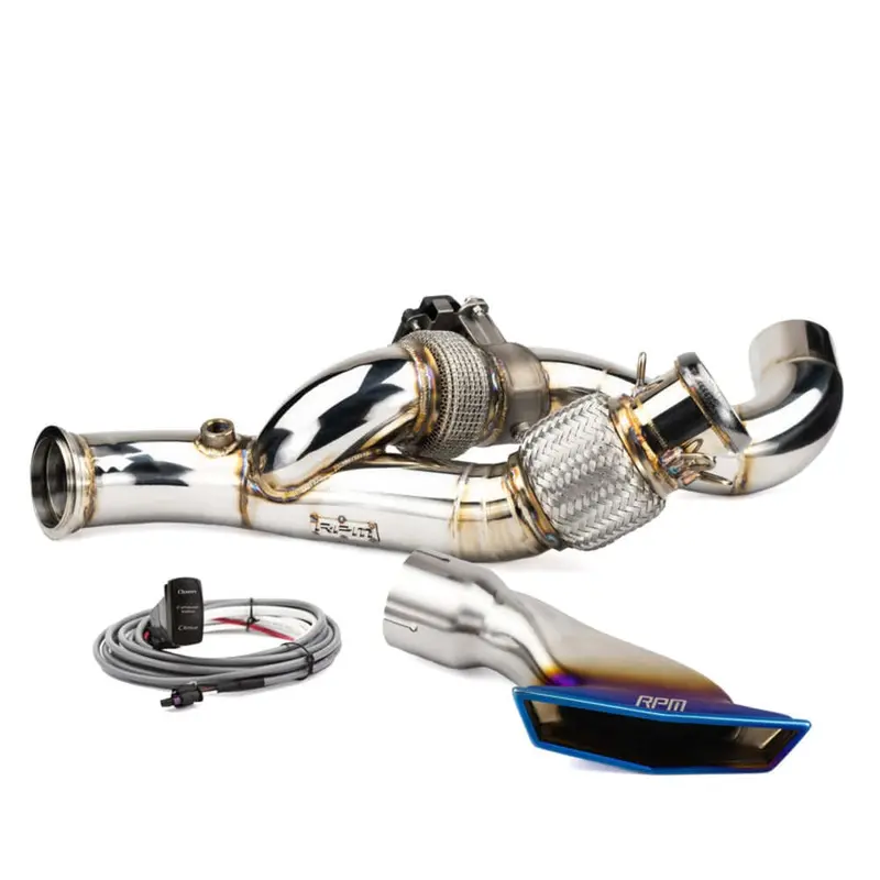 Rpm Can-Am Maverick R 3" E-Valve Mid Pipe / Electronic Dump Valve 2
