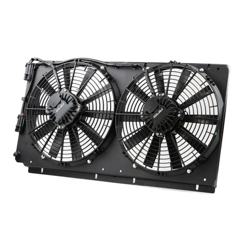 Rpm Can-Am Maverick R Brushless Intercooler Fans & Shroud Kit 1
