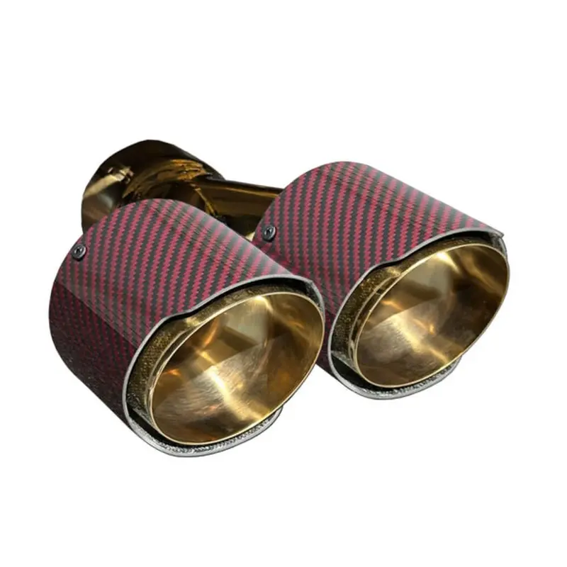Rpm Can-Am Maverick R Carbon Colored Dual Exhaust Tips 11
