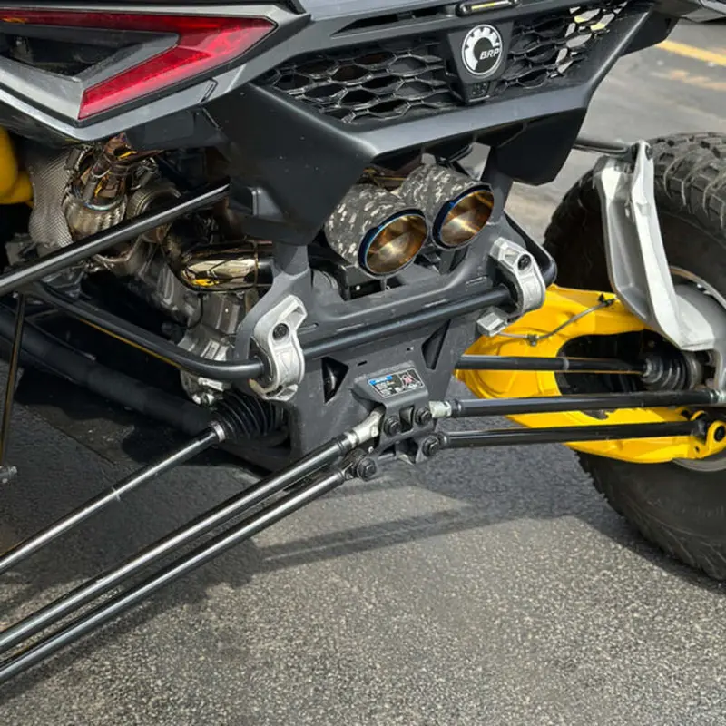Rpm Can-Am Maverick R Carbon Colored Dual Exhaust Tips 13