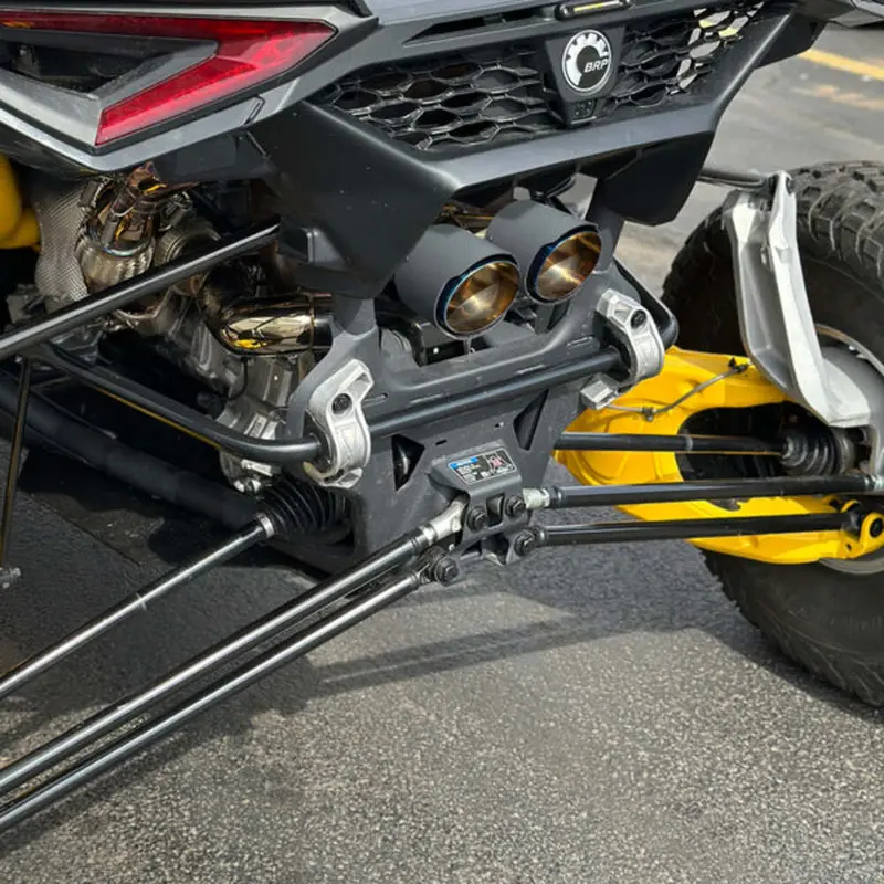 Rpm Can-Am Maverick R Carbon Colored Dual Exhaust Tips 15