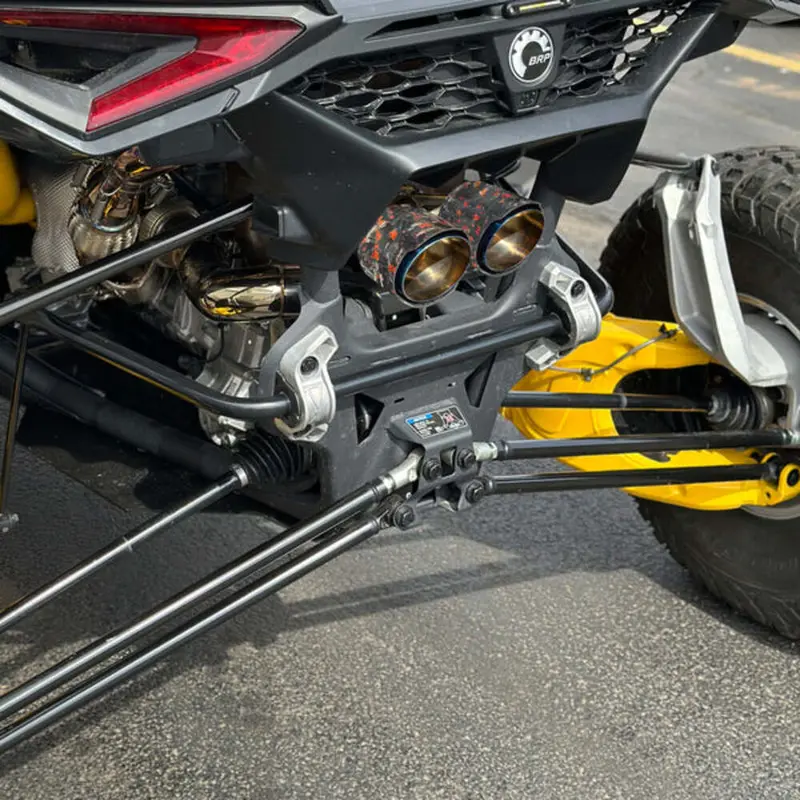 Rpm Can-Am Maverick R Carbon Colored Dual Exhaust Tips 17