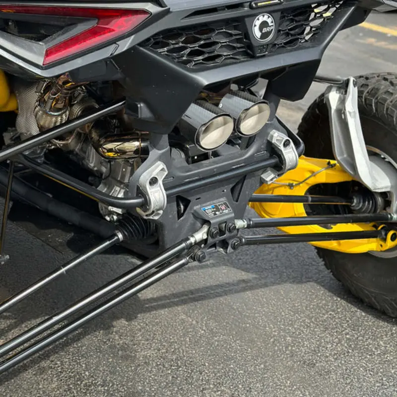 Rpm Can-Am Maverick R Carbon Colored Dual Exhaust Tips 2