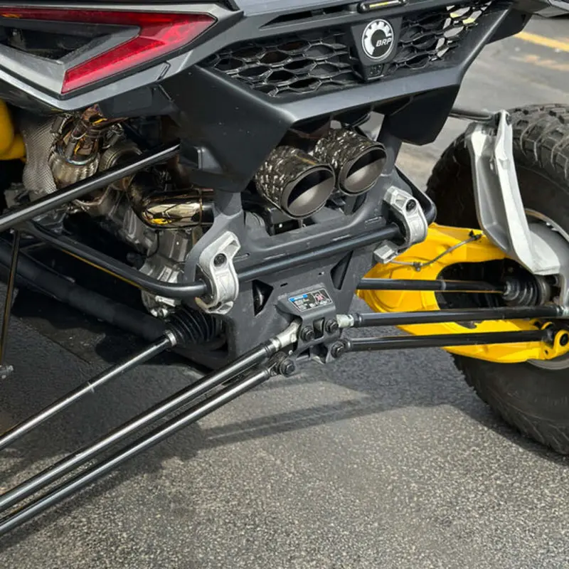 Rpm Can-Am Maverick R Carbon Colored Dual Exhaust Tips 25