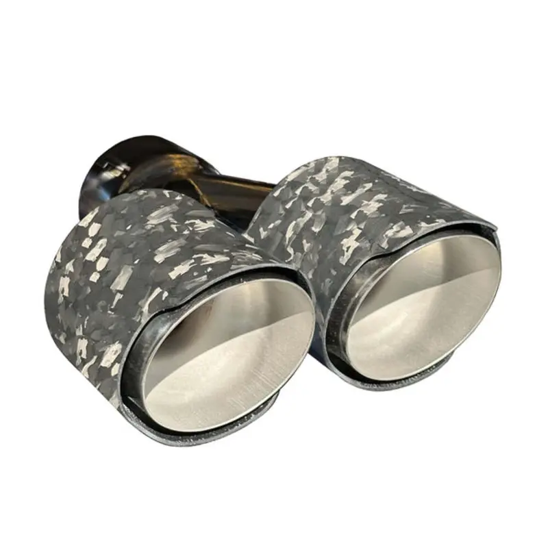 Rpm Can-Am Maverick R Carbon Colored Dual Exhaust Tips 4