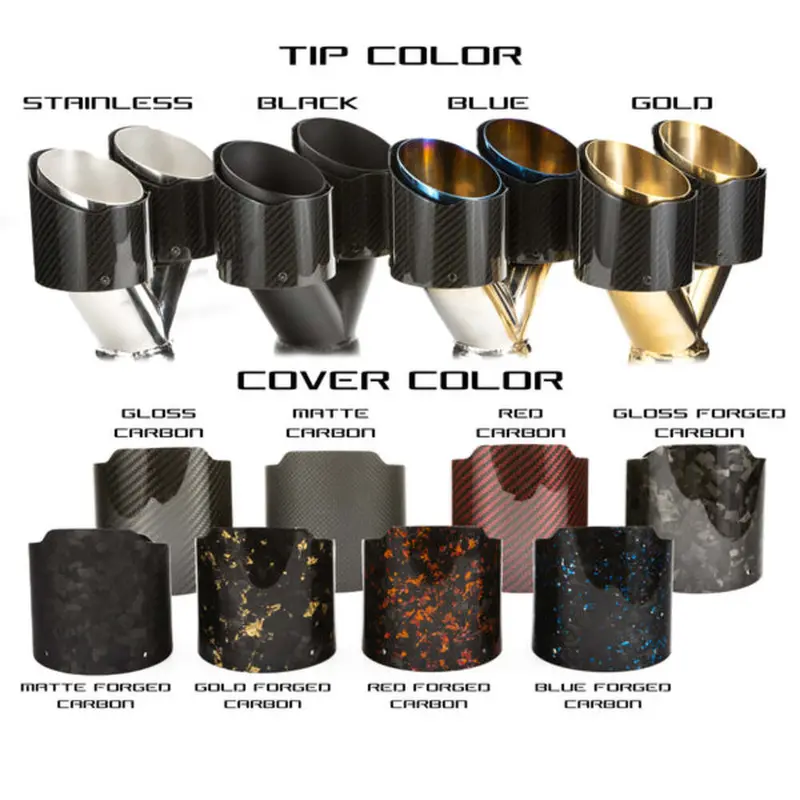 Rpm Can-Am Maverick R Carbon Colored Dual Exhaust Tips 5